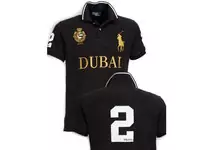 polo t-shirt man nom de la ville dubak black